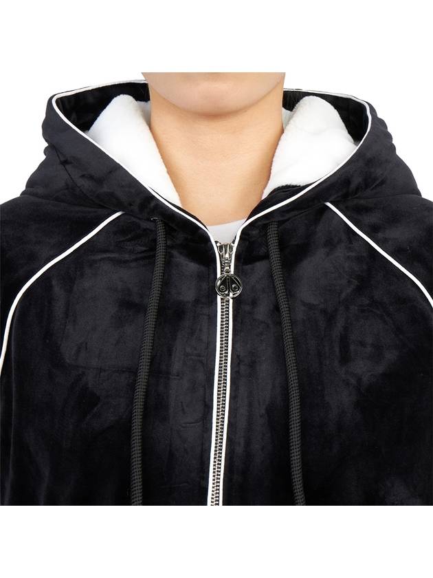 Claridge Bunny Hooded Jacket Black - MOOSE KNUCKLES - BALAAN 8