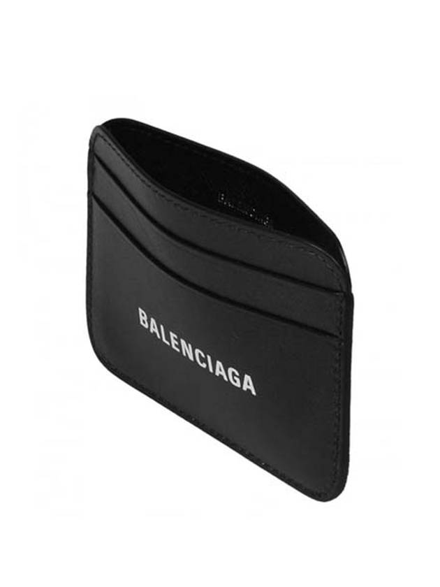 Cash Logo Card Wallet Black - BALENCIAGA - BALAAN 3