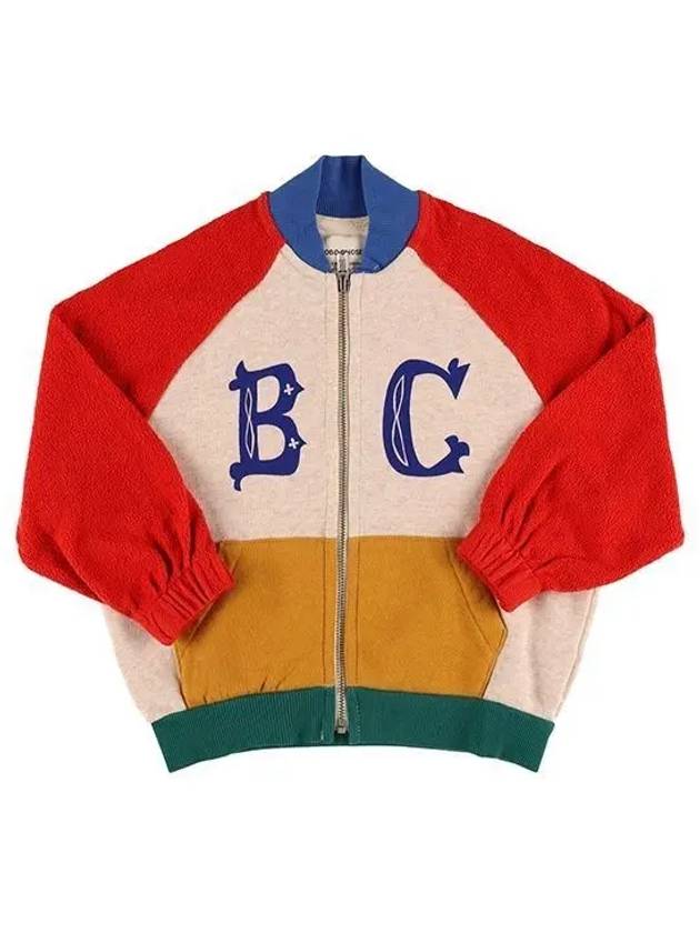 BC Vintage Color Block Zip-Up Jacket - BOBO CHOSES - BALAAN 2