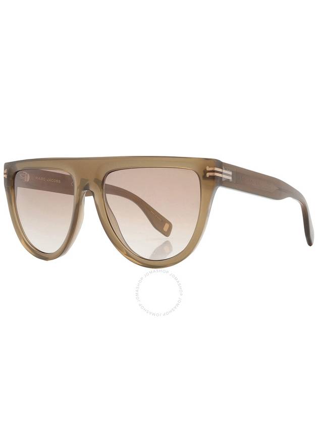 Marc Jacobs Brown SS Gold Browline Ladies Sunglasses MJ 1069/S 04C3/JL 55 - MARC JACOBS - BALAAN 3