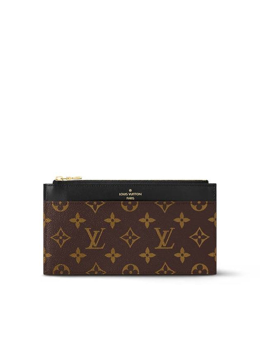 Slim Purse Monogram Card Wallet Brown - LOUIS VUITTON - BALAAN 2