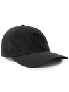 Logo Nylon Metal 6-Panel Ball Cap Black - STONE ISLAND - BALAAN 3