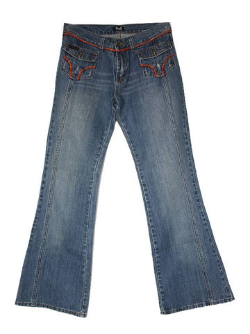 Dolce Gabbana bootcut denim pants 66 and 77 - DOLCE&GABBANA - BALAAN 1