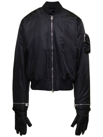 Nylon Bomber Jacket Gloves - 3.PARADIS - BALAAN 1