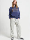 AU Australia SPORT Sweatshirt ST1L0437 Navy WOMENS - STUSSY - BALAAN 2