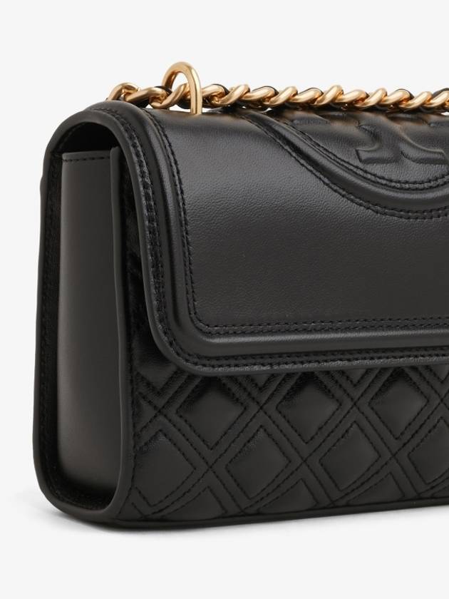 Small Fleming Convertible Shoulder Bag Black - TORY BURCH - BALAAN 5