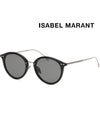 Sunglasses IM0035S BSCIR round horn rim - ISABEL MARANT - BALAAN 4