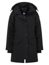 Trillium Hooded Parka Black - CANADA GOOSE - BALAAN 1