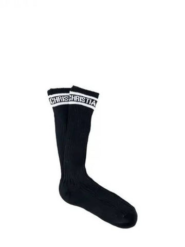 Dior logo intarsia socks - DIOR - BALAAN 1