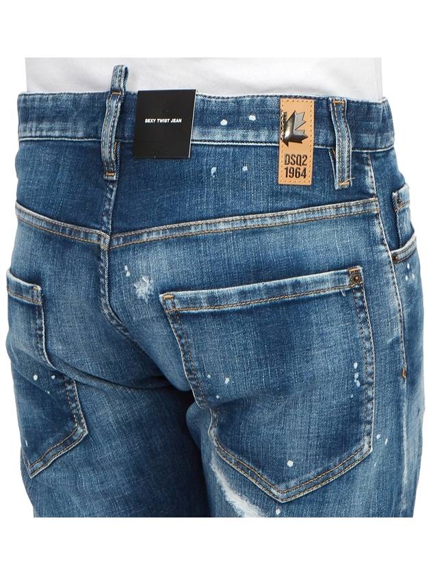 Sexy Twist Jeans Blue - DSQUARED2 - BALAAN 11