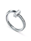 Tiffany T T1 ring white gold diamond setting 67795482 68489598 - TIFFANY & CO. - BALAAN 2