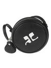 Reedition Sac Petit Cercle Cross Bag Black - COURREGES - BALAAN 1