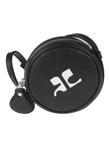 Reedition Sac Petit Cercle Cross Bag Black - COURREGES - BALAAN 1