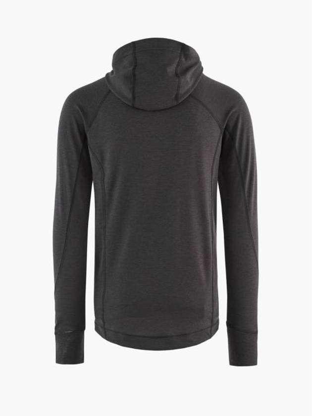 Men's Njorun 2.0 Zip Up Hoodie Raven - KLATTERMUSEN - BALAAN 3