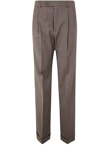 Sportmax Wounded Wide Leg Trouser With Pences Clothing - MAX MARA SPORTMAX - BALAAN 1