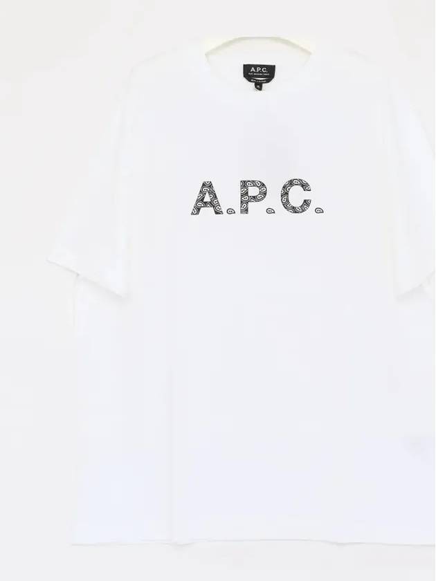 James Short Sleeve T-Shirt White - A.P.C. - BALAAN 4