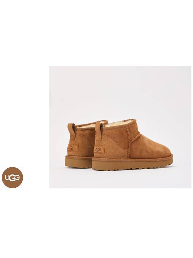 Women's Classic Ultra Mini Winter Boots Chestnut - UGG - BALAAN 4