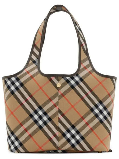 Small check tote bag 8094685 - BURBERRY - BALAAN 1