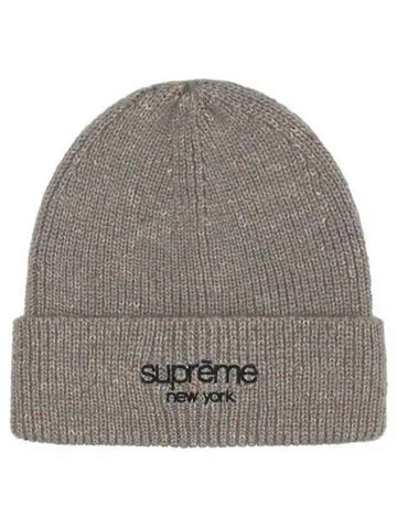 FW22BN33 GY Rainbow Speckle Beanie Gray Hat TSH 271673 - SUPREME - BALAAN 1