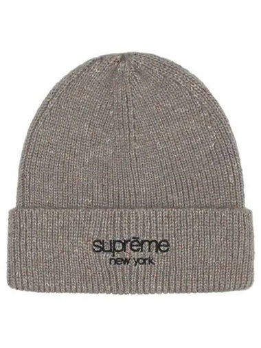 FW22BN33 GY Rainbow Speckle Beanie Gray Hat TSH 271673 - SUPREME - BALAAN 1