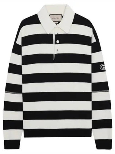 Detachable sleeve polo knit - GUCCI - BALAAN 1