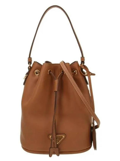 Re edition 1978 nylon mini bucket bag brown - PRADA - BALAAN 2