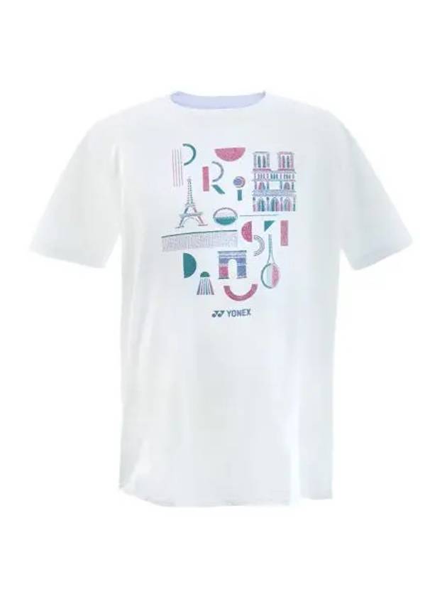 YONEX Paris Edition T Shirt White - YOUNESS - BALAAN 1