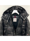 Men s Logo Patch MALJASSET Down Padded Jacket Black 1A00006 5963V 999 - MONCLER - BALAAN 4