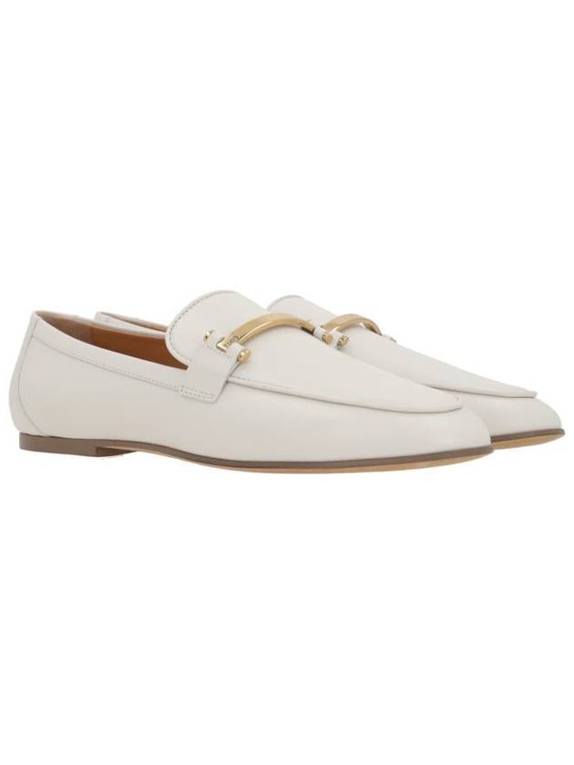 Leather Loafer White - TOD'S - BALAAN 2