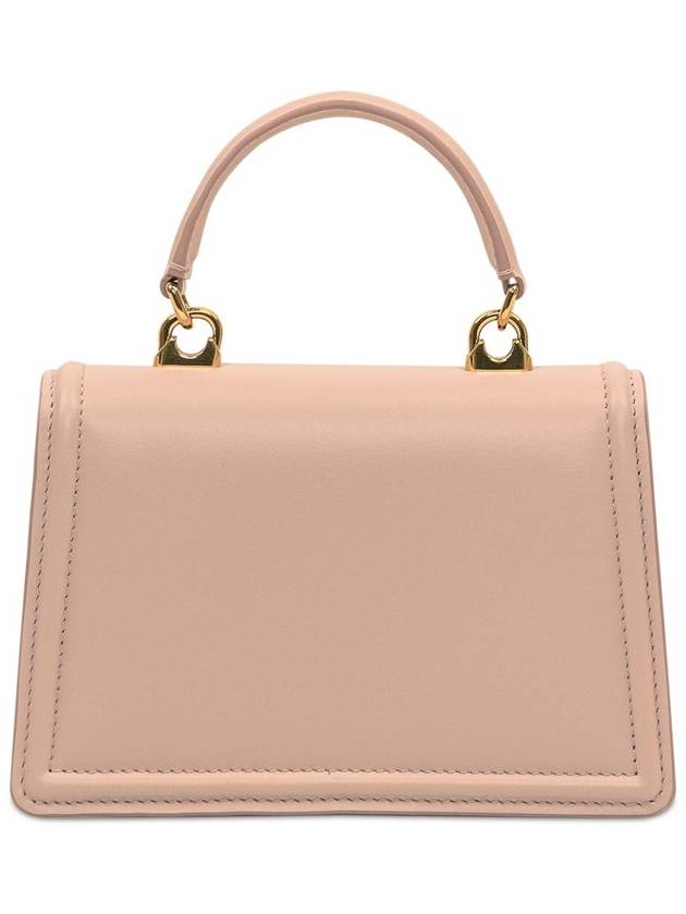 Small Smooth Calfskin Devotion Tote Bag Pink - DOLCE&GABBANA - BALAAN 5