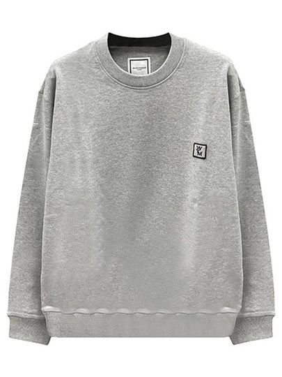 Back Logo Sweatshirt Grey - WOOYOUNGMI - BALAAN 2