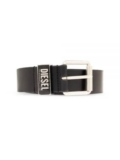 logo plaque leather belt X09797PR227 - DIESEL - BALAAN 2