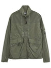 Men's Chrome-R Zip-Up Jacket Green - CP COMPANY - BALAAN 2