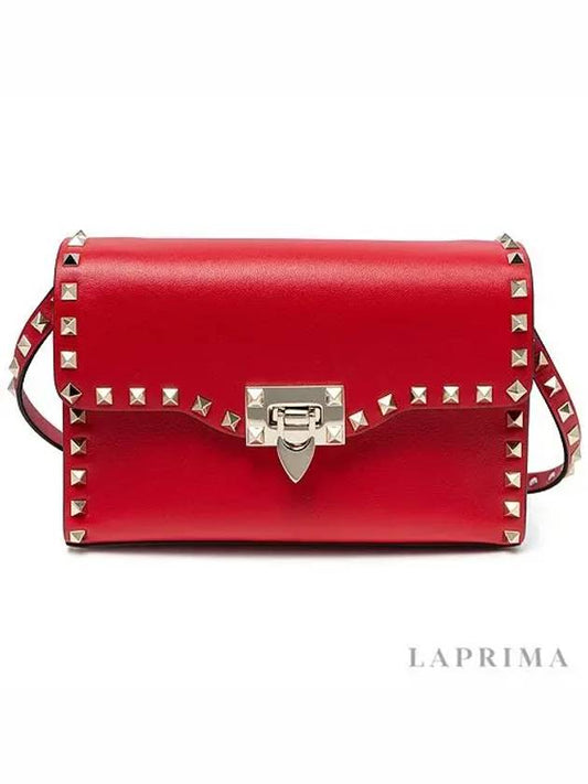 Rockstud Cross Bag Red - VALENTINO - BALAAN 2