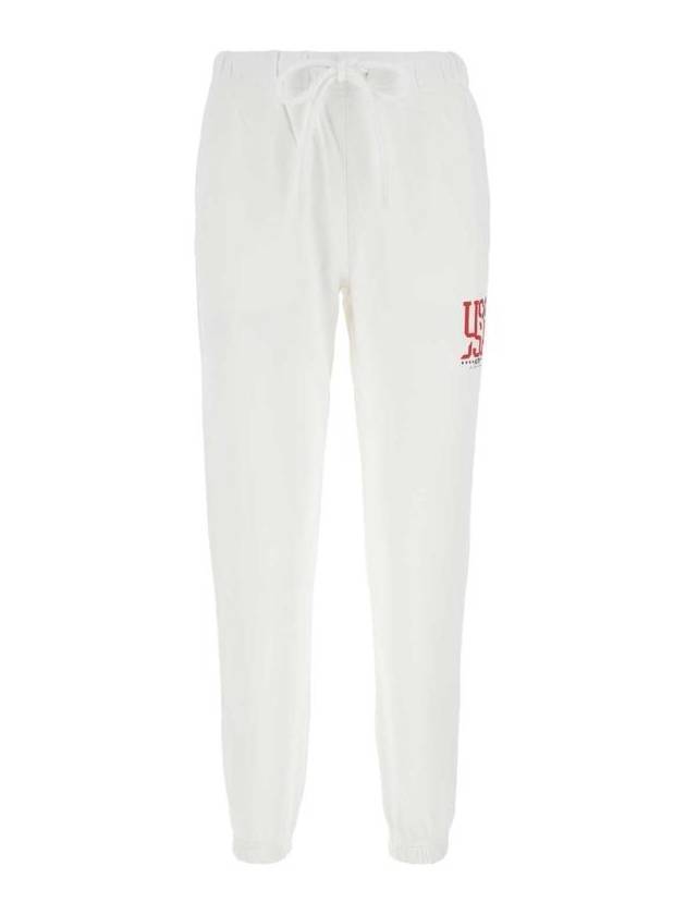 Logo Jogger Track Pants White - AUTRY - BALAAN 1