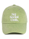 PIGMENT STITCH CAP LIME GREEN - NET SOCIAL CLUB - BALAAN 7