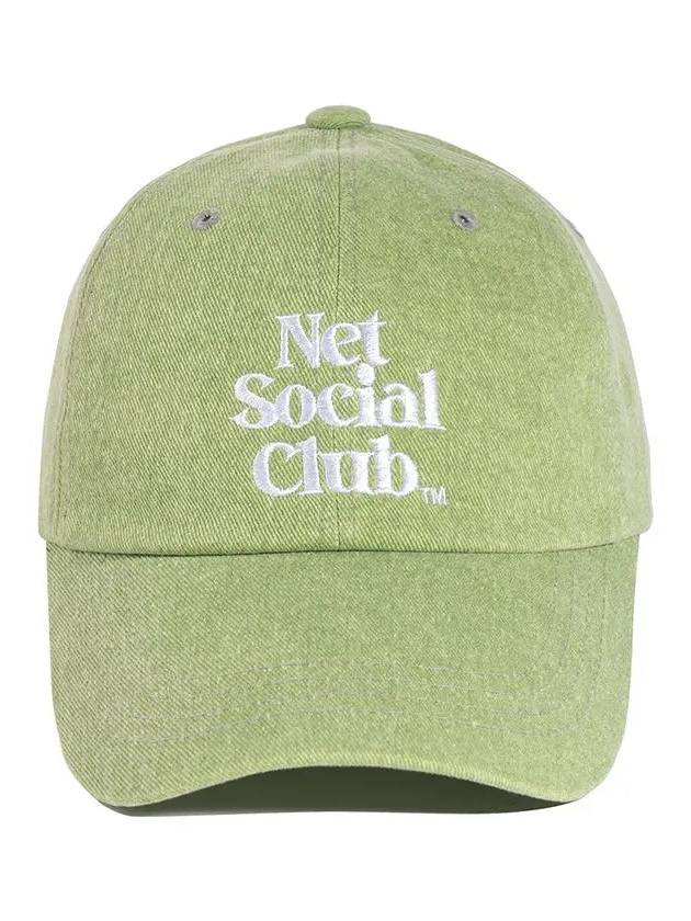 PIGMENT STITCH CAP LIME GREEN - NET SOCIAL CLUB - BALAAN 7