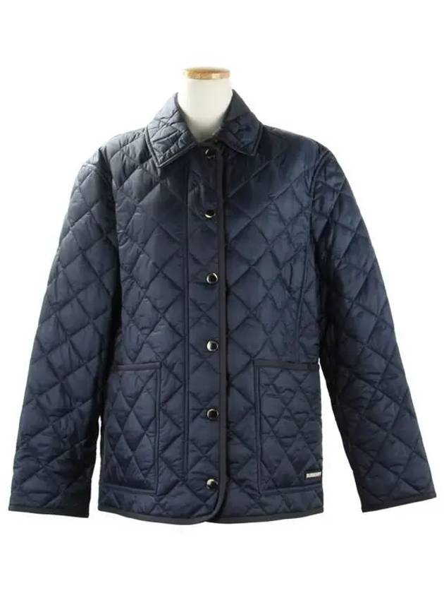 Dalry Quilted Jacket Navy - BURBERRY - BALAAN 2