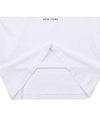 Slogan Print Cotton Short Sleeve T-Shirt White - SPORTY & RICH - BALAAN 8