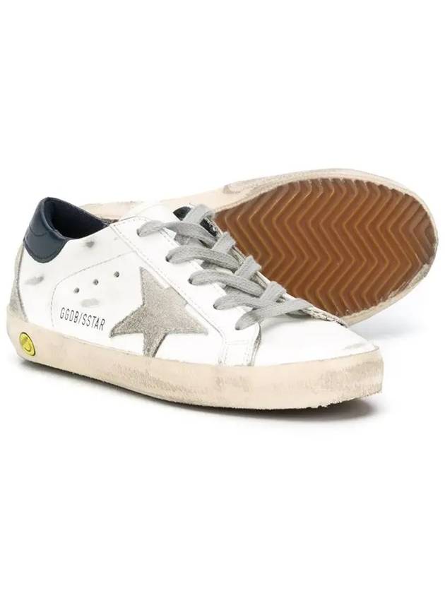 Kids Super Star Low Top Sneakers White - GOLDEN GOOSE - BALAAN 4