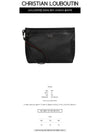 City Pouch Leather Clutch Bag Black - CHRISTIAN LOUBOUTIN - BALAAN 3