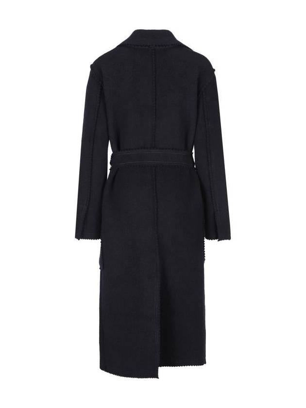 Jena Single Coat Navy - MAX MARA - BALAAN 3