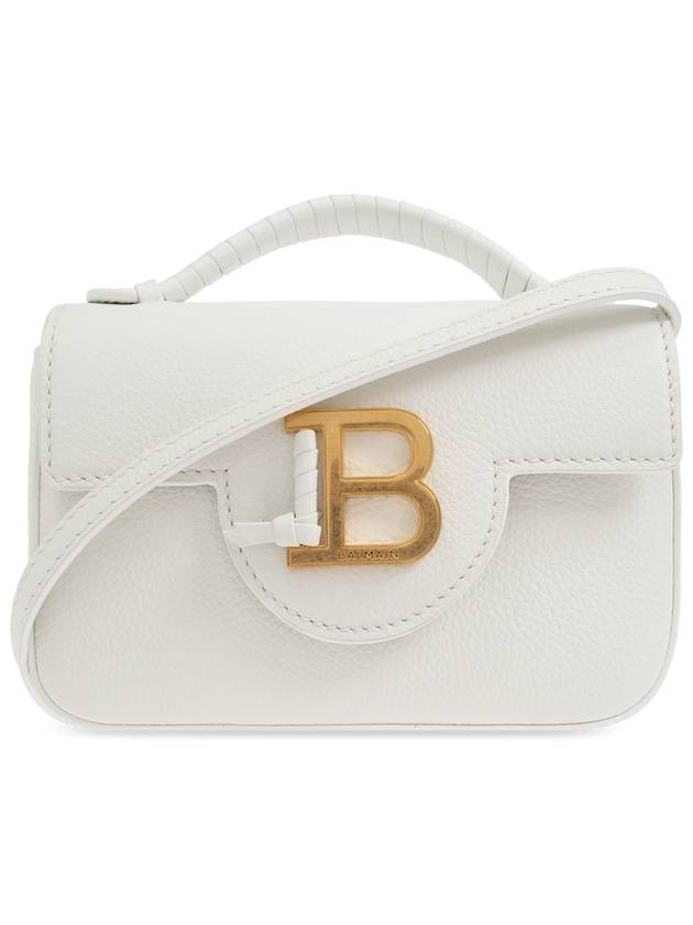 Balmain Handbag B-Buzz 17 Mini, Women's, White - BALMAIN - BALAAN 1