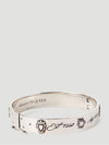 1992 heart logo vintage engraved bangle bracelet - ALEXANDER MCQUEEN - BALAAN 2