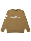 Big Bucket Logo Sweater BROWN MAN M3321PKT04BRN - MALBON GOLF - BALAAN 2