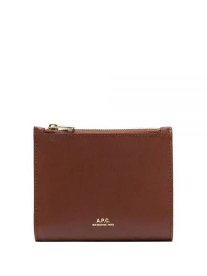 Willet Zipper Half Wallet Hazelnut - A.P.C. - BALAAN 2