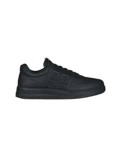 G4 Logo Calfskin Low Top Sneakers Black - GIVENCHY - BALAAN 2