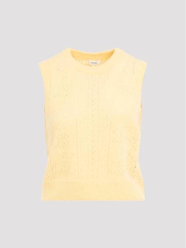 Pullover 2ADIH907Z 11JA YELLOW - CELINE - BALAAN 1