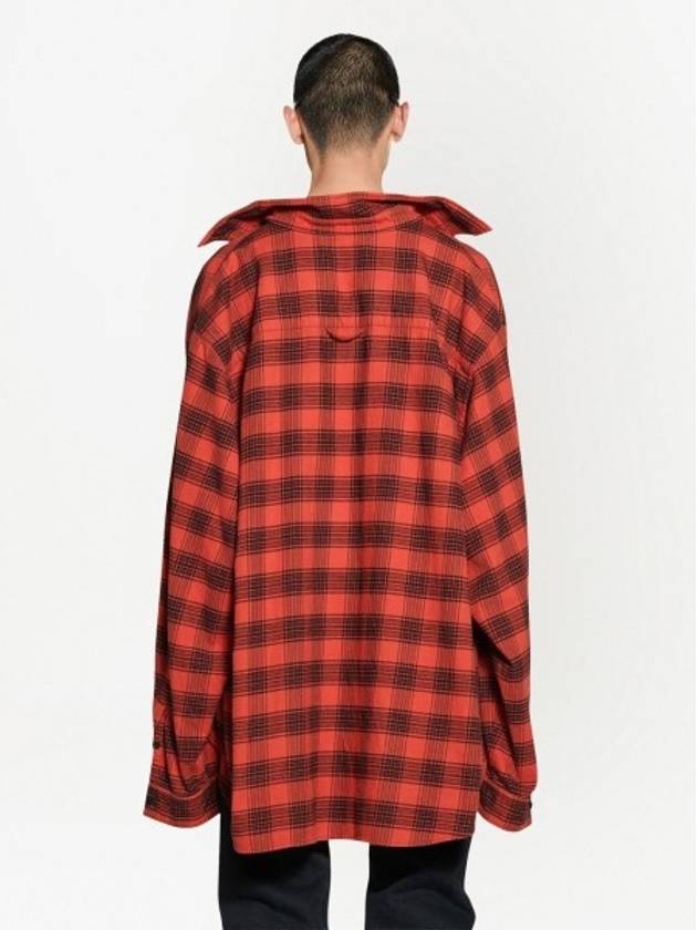 Trompe Oale Long Sleeve Shirt Red - BALENCIAGA - BALAAN.