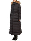 Fudson Long Down Padding Black - MONCLER - BALAAN 4